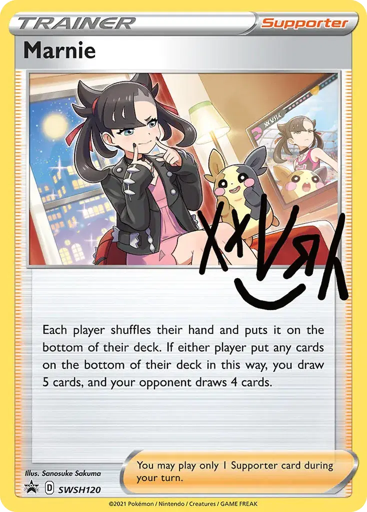 Marnie SWSH Black Star Promos SWSH120