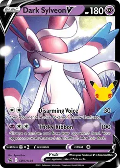 Dark Sylveon V SWSH Black Star Promos