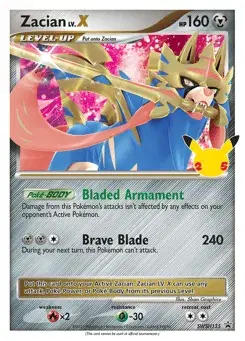 Zacian LV.X SWSH Black Star Promos