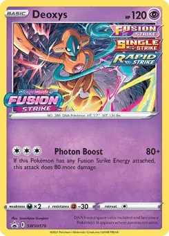 Deoxys SWSH Black Star Promos