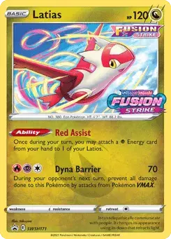 Latias SWSH Black Star Promos