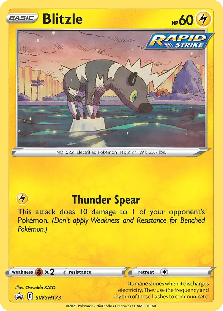 Blitzle SWSH Black Star Promos SWSH173