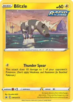 Blitzle SWSH Black Star Promos
