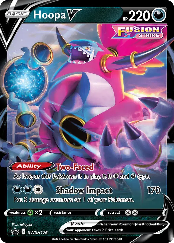 Hoopa V SWSH Black Star Promos SWSH176