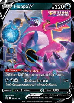 Hoopa V SWSH Black Star Promos