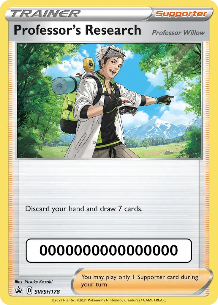 Professor's Research SWSH Black Star Promos SWSH178