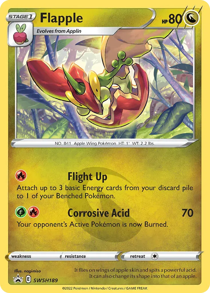 Flapple SWSH Black Star Promos SWSH189