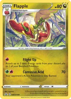Flapple SWSH Black Star Promos