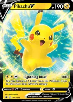 Pikachu V SWSH Black Star Promos