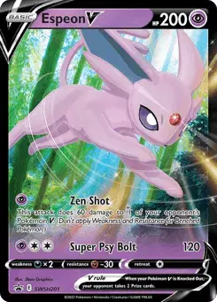 Espeon V SWSH Black Star Promos