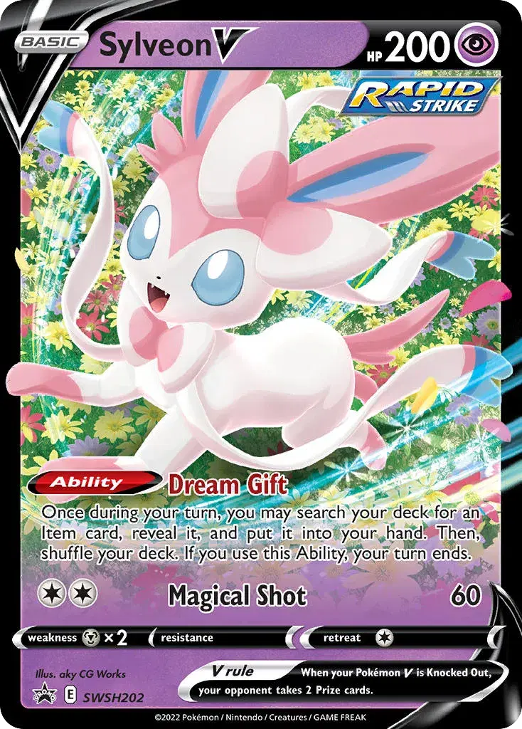 Sylveon V SWSH Black Star Promos SWSH202