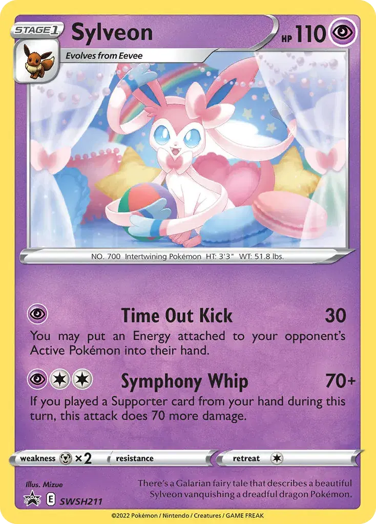 Sylveon SWSH Black Star Promos SWSH211