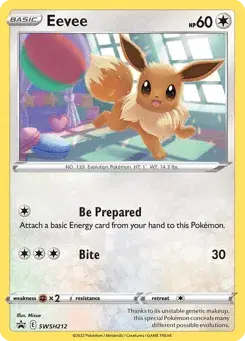 Eevee SWSH Black Star Promos