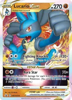 Lucario VSTAR SWSH Black Star Promos