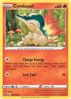 Cyndaquil SWSH Black Star Promos
