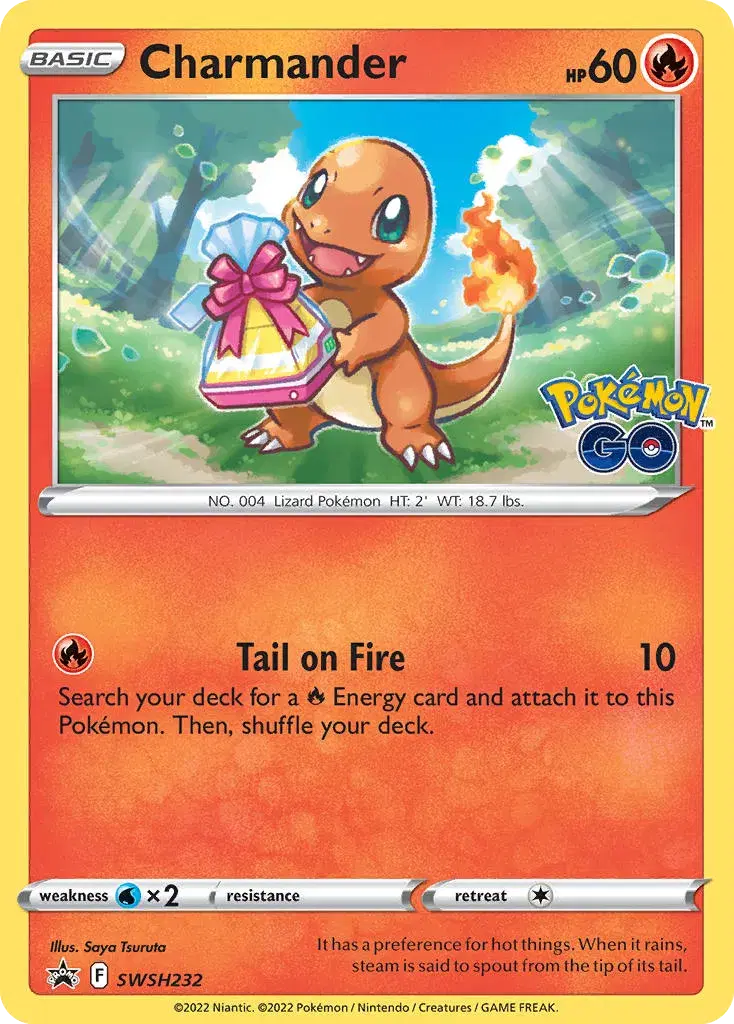 Charmander SWSH Black Star Promos SWSH232