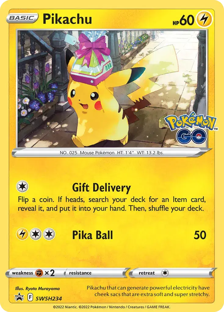 Pikachu SWSH Black Star Promos SWSH234