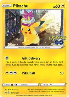 Pikachu SWSH Black Star Promos