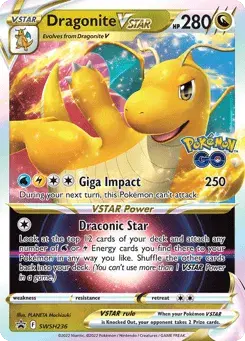 Dragonite VSTAR SWSH Black Star Promos