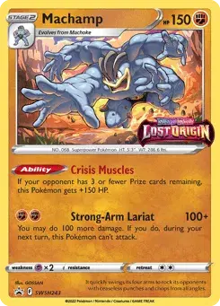 Machamp SWSH Black Star Promos