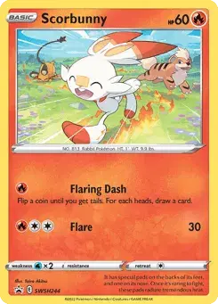 Scorbunny SWSH Black Star Promos