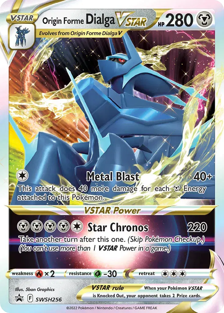Origin Forme Dialga VSTAR SWSH Black Star Promos SWSH256