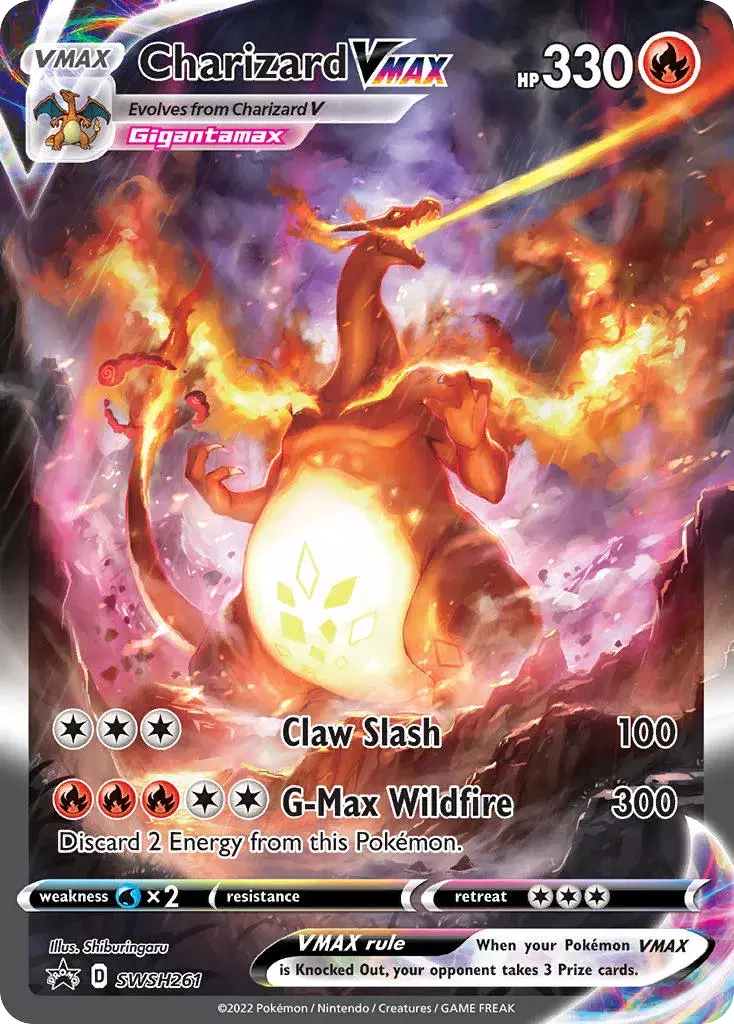 Charizard VMAX SWSH Black Star Promos SWSH261