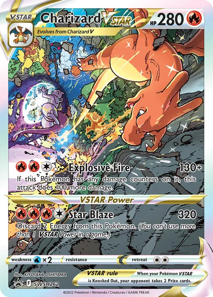 Charizard VSTAR SWSH Black Star Promos SWSH262
