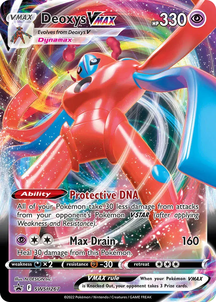 Deoxys VMAX SWSH Black Star Promos SWSH267