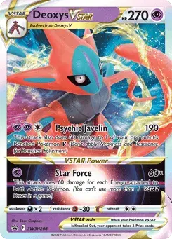 Deoxys VSTAR SWSH Black Star Promos