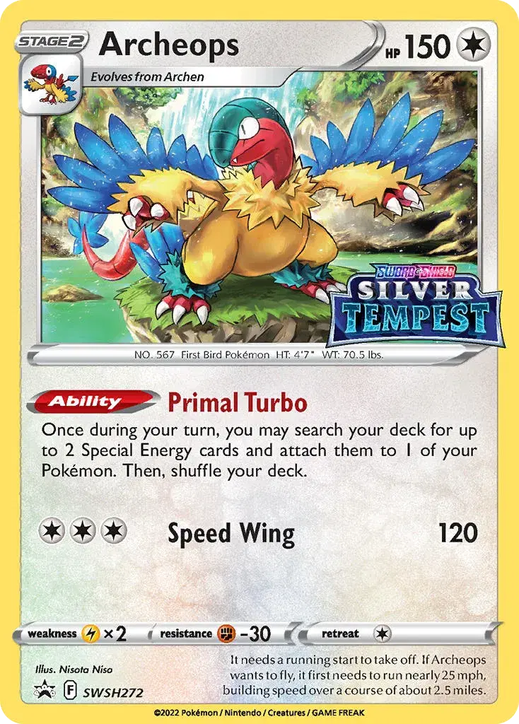 Archeops SWSH Black Star Promos SWSH272