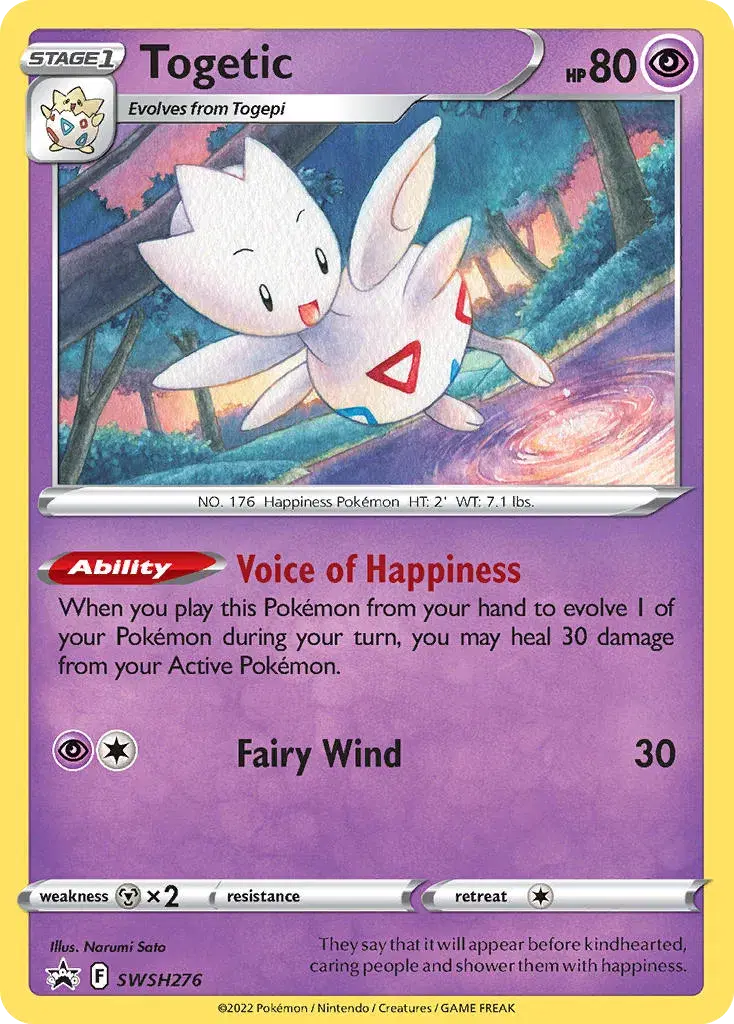 Togetic SWSH Black Star Promos SWSH276