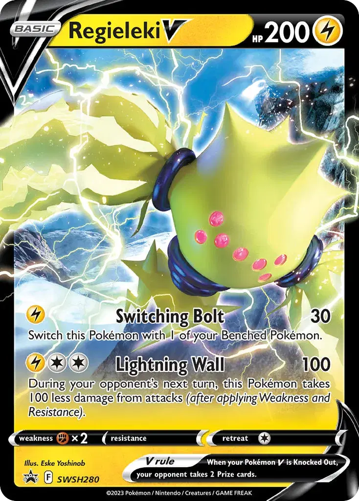 Regieleki V SWSH Black Star Promos SWSH280