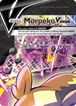 Morpeko V-UNION SWSH Black Star Promos