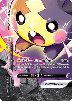 Morpeko V-UNION SWSH Black Star Promos
