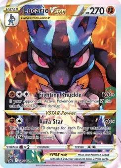 Lucario VSTAR SWSH Black Star Promos
