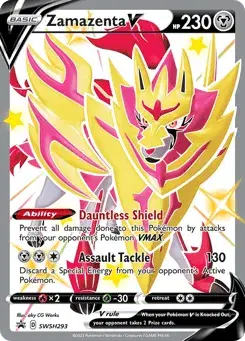 Zamazenta V SWSH Black Star Promos