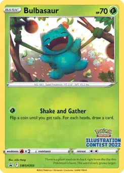 Bulbasaur SWSH Black Star Promos