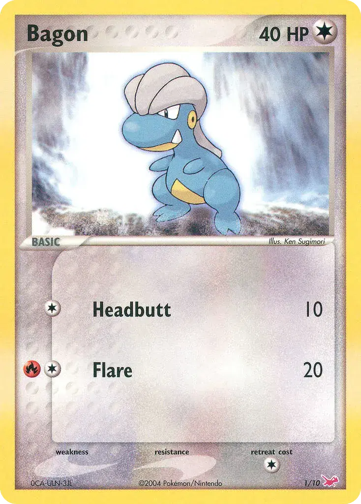 Bagon EX Trainer Kit Latias 1
