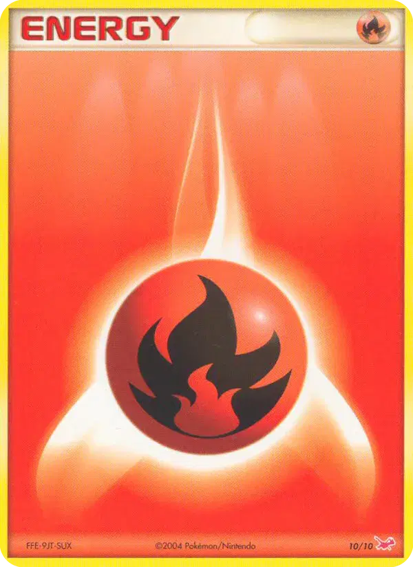 Fire Energy EX Trainer Kit Latias 10