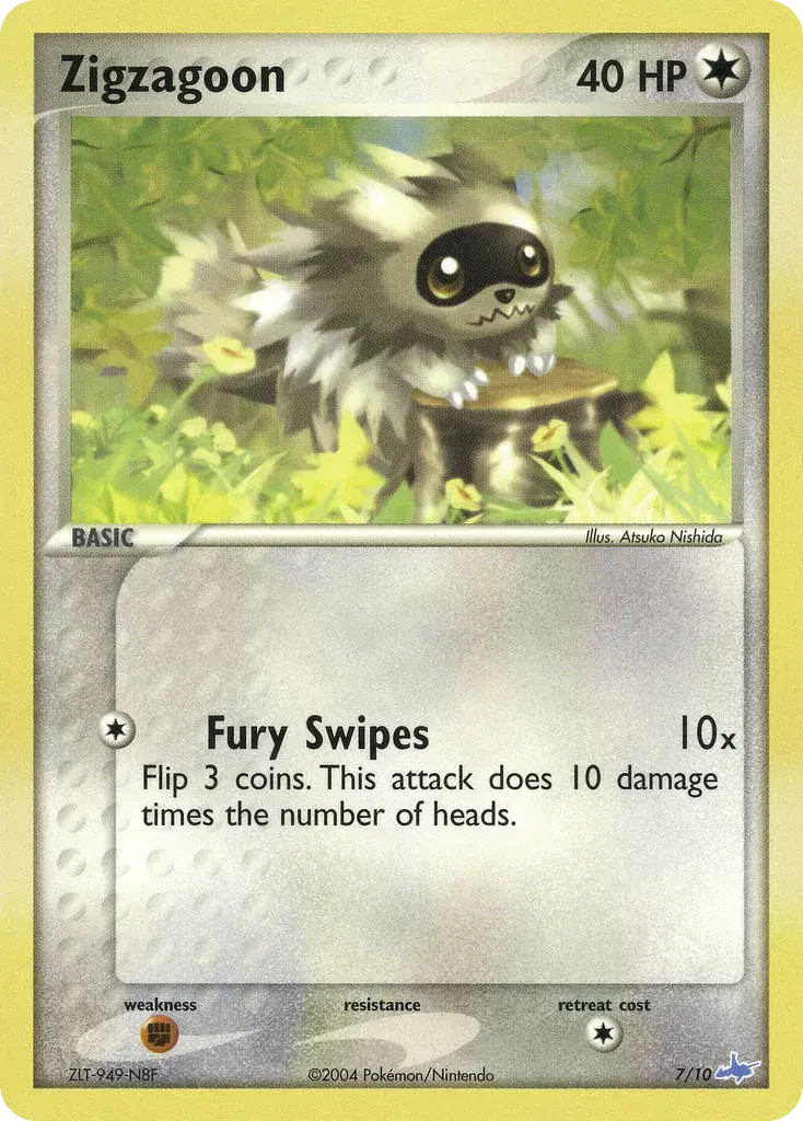 Zigzagoon EX Trainer Kit Latios 7