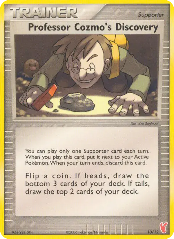 Professor Cozmo's Discovery EX Trainer Kit 2 Plusle 10