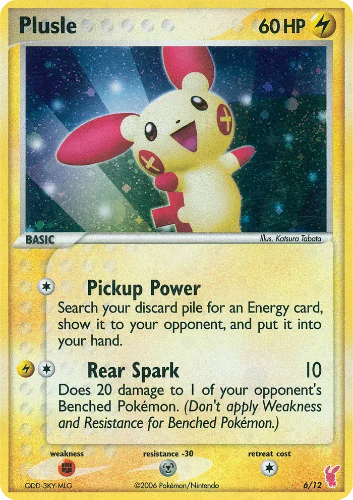 Plusle EX Trainer Kit 2 Plusle 6