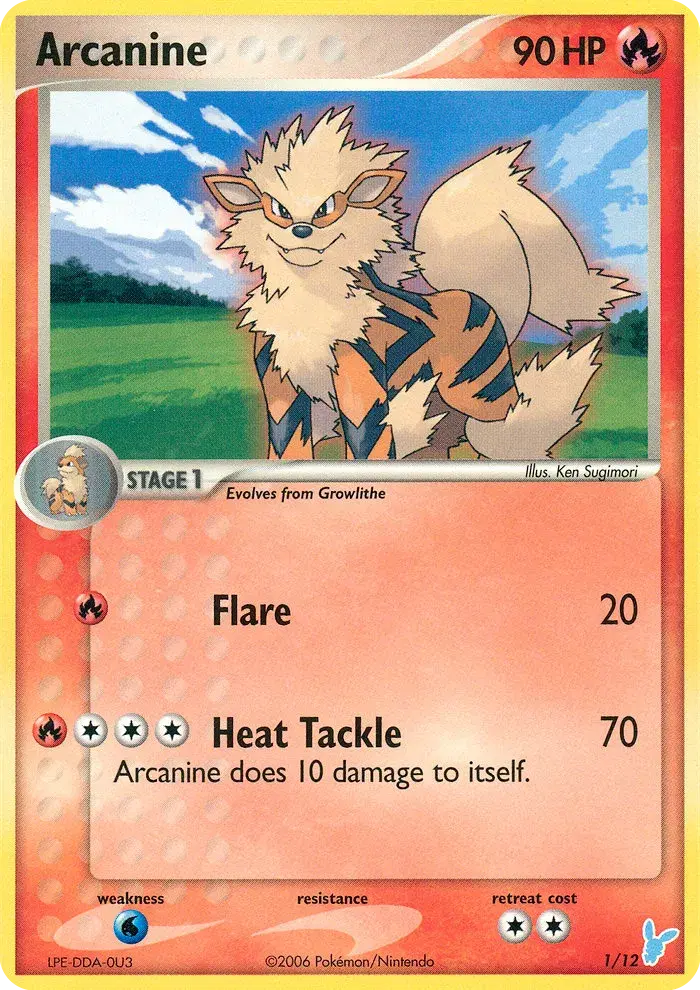 Arcanine EX Trainer Kit 2 Minun 1