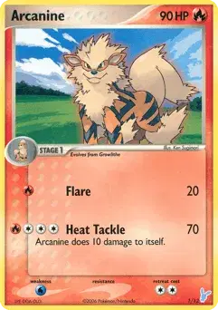 Arcanine EX Trainer Kit 2 Minun