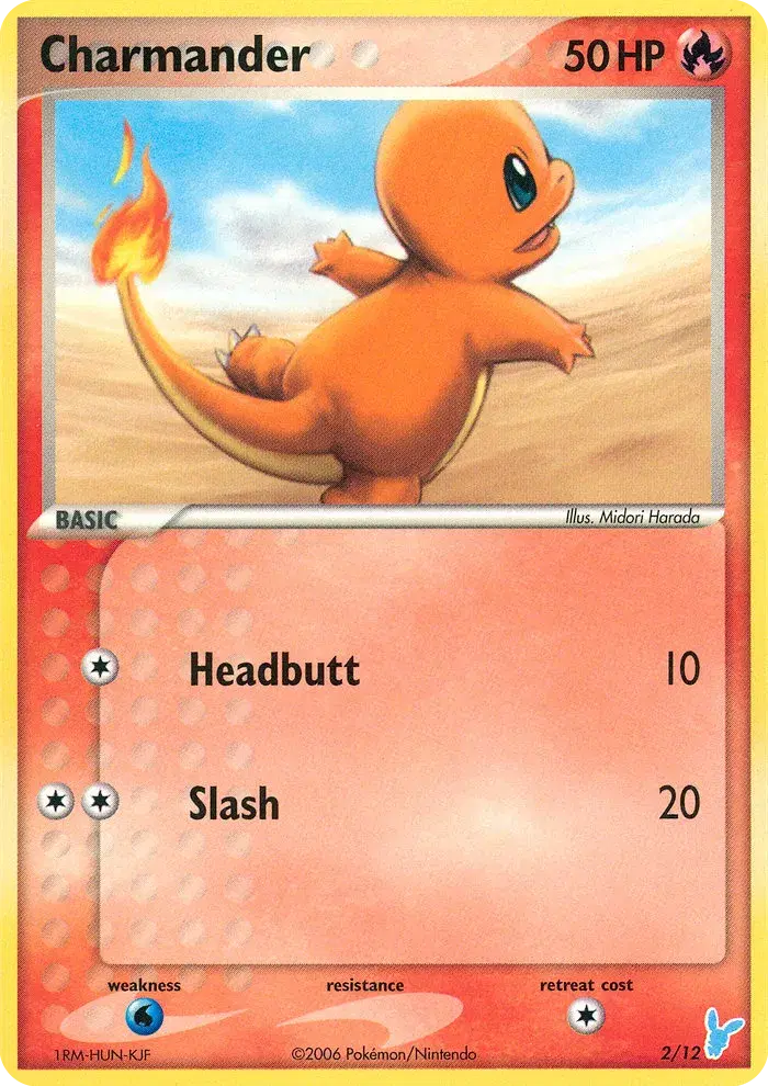 Charmander EX Trainer Kit 2 Minun 2