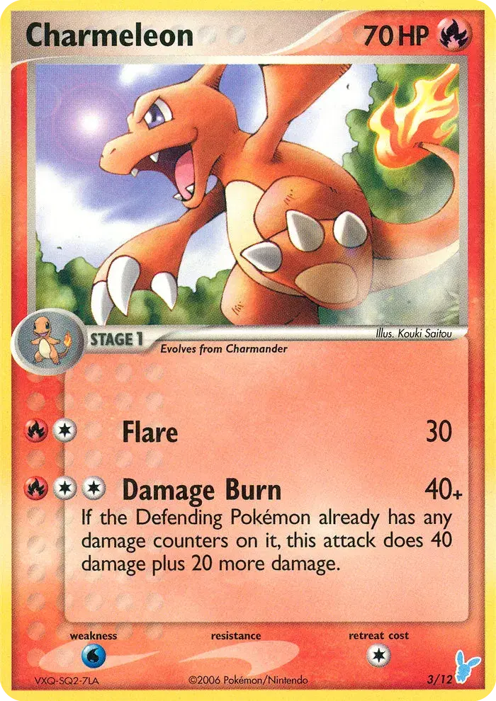 Charmeleon EX Trainer Kit 2 Minun 3