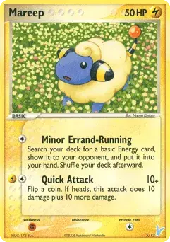 Mareep EX Trainer Kit 2 Minun