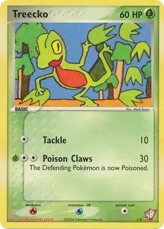 Treecko Poké Card Creator Pack 1