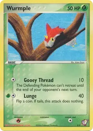 Wurmple Poké Card Creator Pack 2